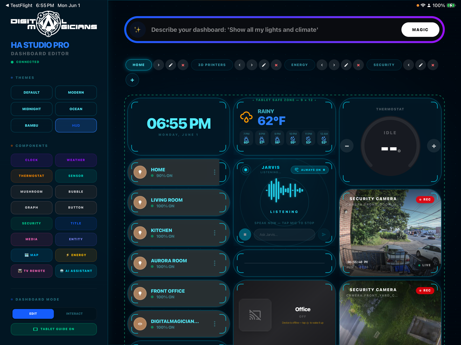 HUD Edit Mode